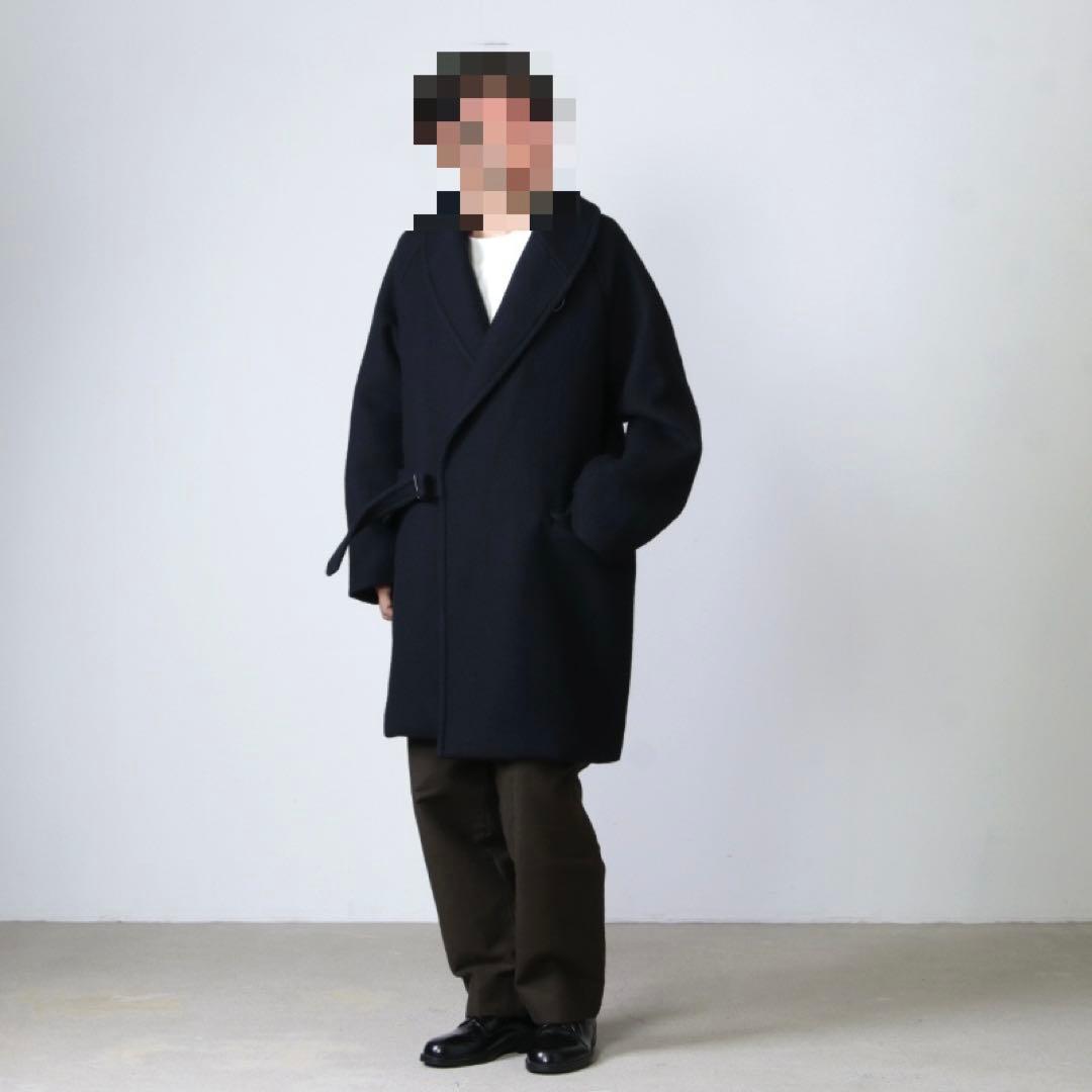 nanaCOMOLI(コモリ) ウール ショールカラーコート