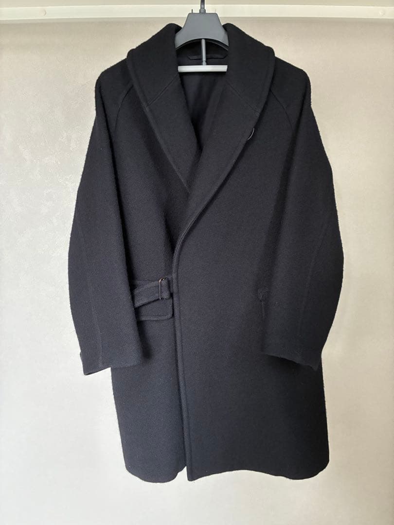 nanaCOMOLI(コモリ) ウール ショールカラーコート