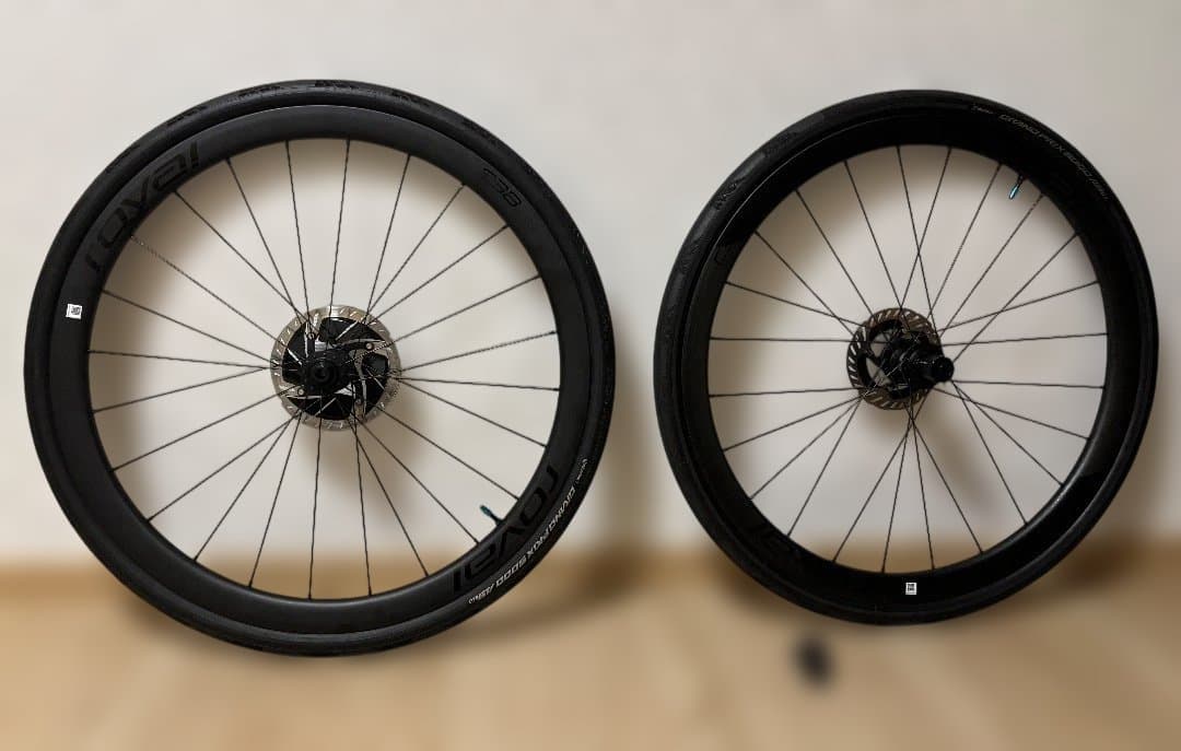 Roval C38 チューブレスタイヤホイール前後セット
