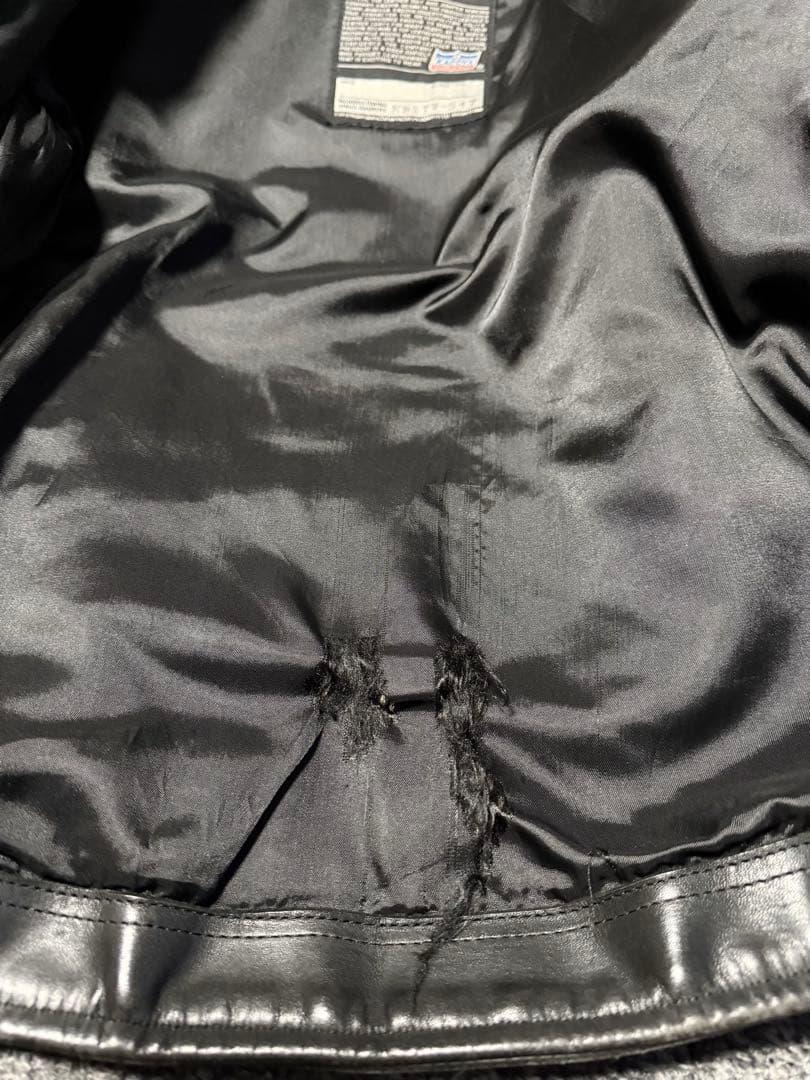 KADOYA カドヤ 牛革 本革 バトルジャケット ダブルレザージャケット L