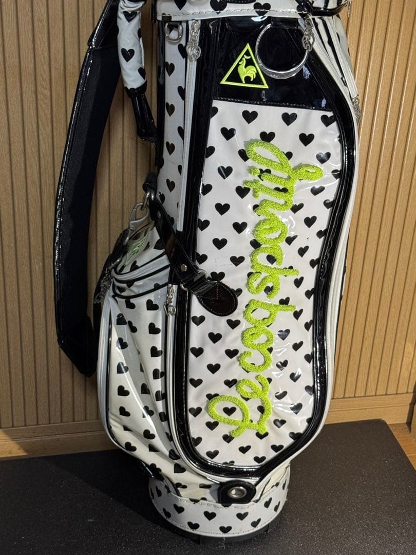 ゆみこ　　ゴルフ　レディース　メンズ　エナメル　キャディバック