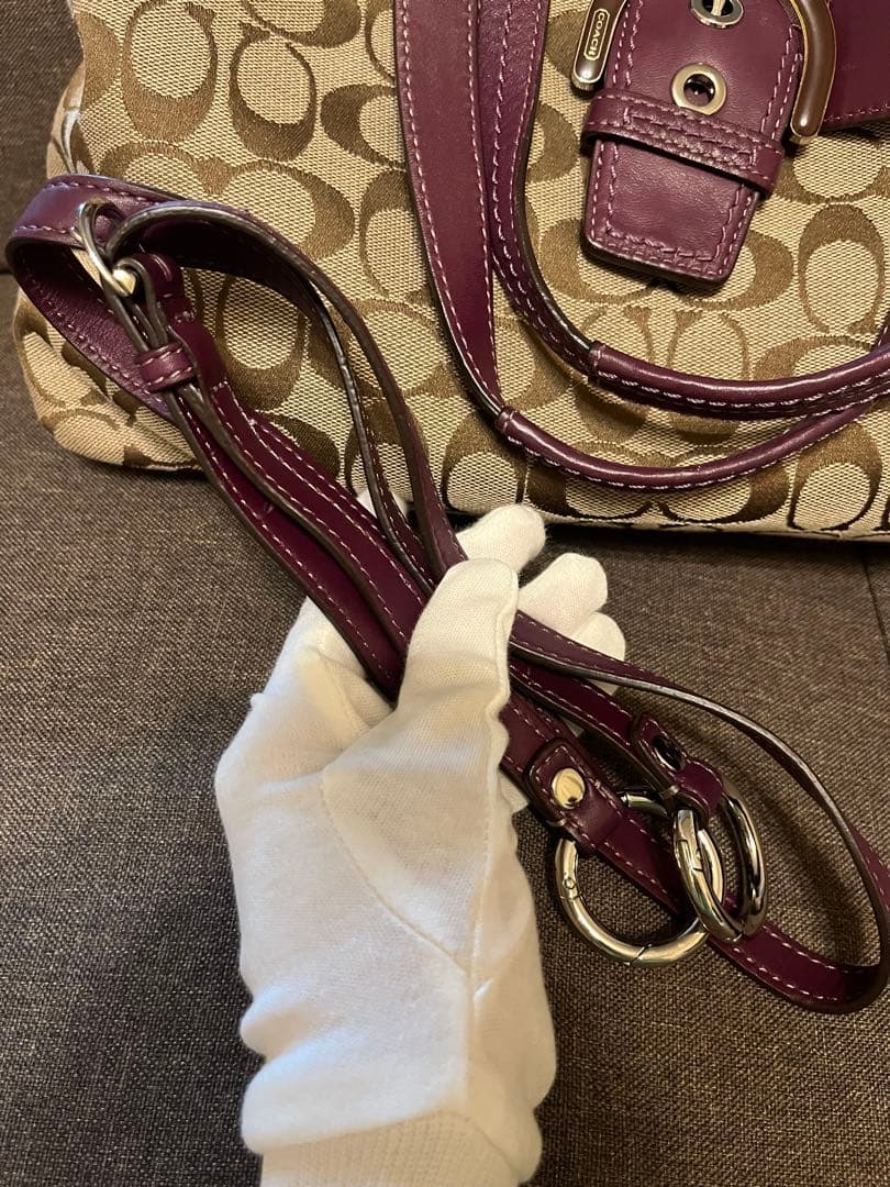 コーチ F17402 シグネチャー 2WAY トートバッグ