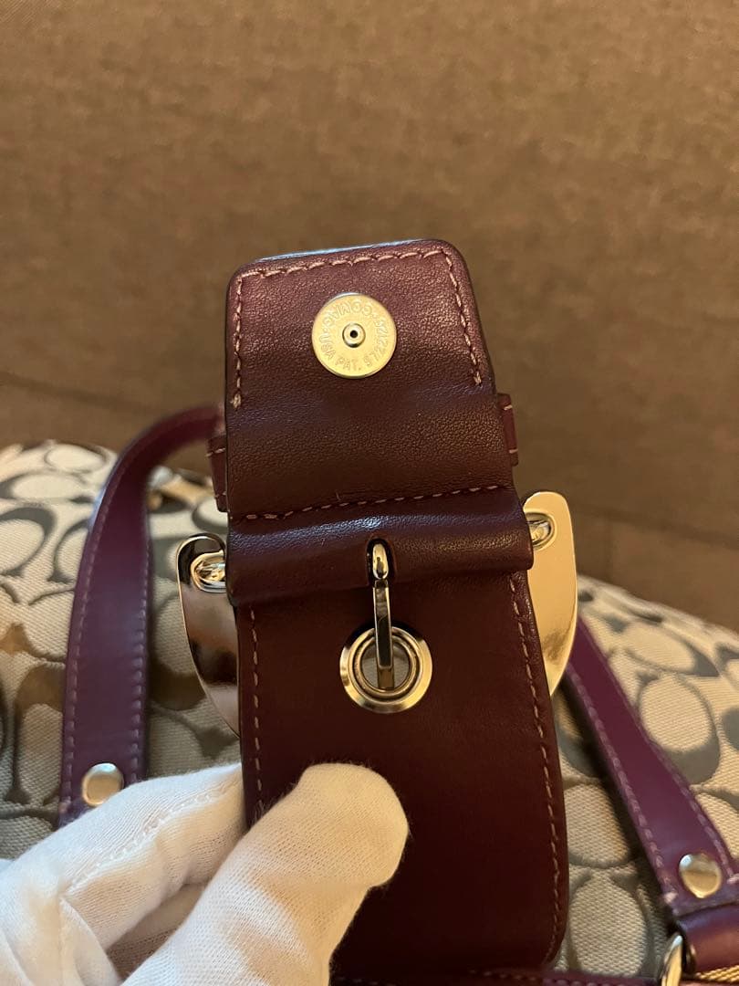 コーチ F17402 シグネチャー 2WAY トートバッグ