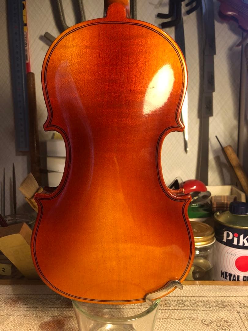 【駒&魂柱調整済】Suzuki分数バイオリンNo280 1/16 1991