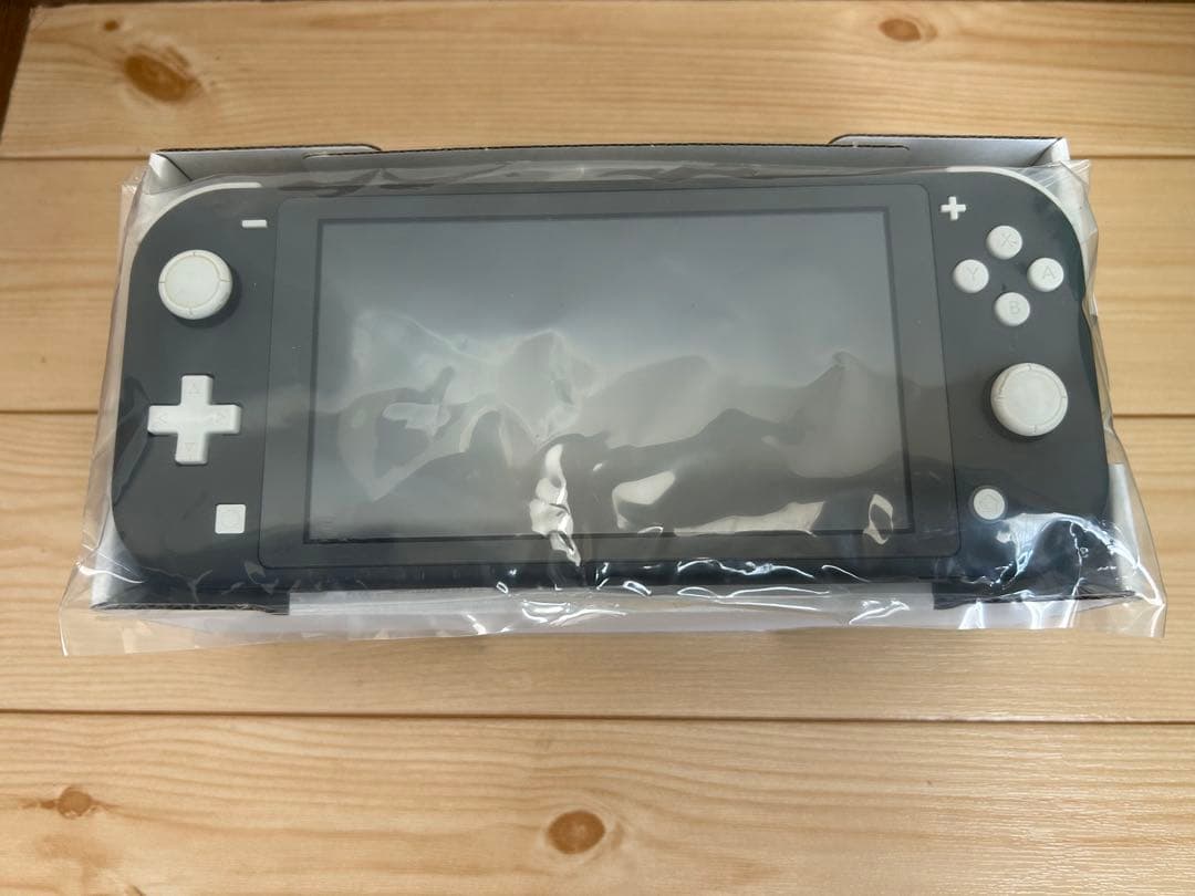 Nintendo Switch Lite グレー、保護フィルム、ハードカバー