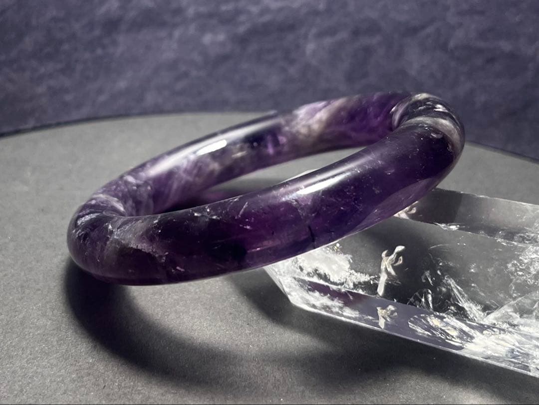 アメジストバングル　ラピスラズリバングル　シトリンバングル　57mm