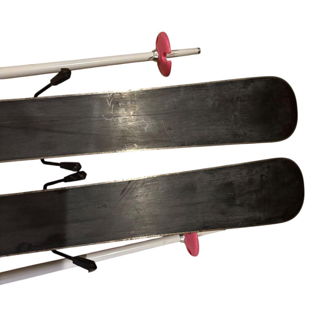 女の子　ジュニアスキーセット　ストック付19-19.5cm ディズニー　マリー