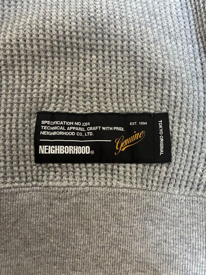 トップス NEIGHBORHOOD WAFFLE CREWNECK 25AW
