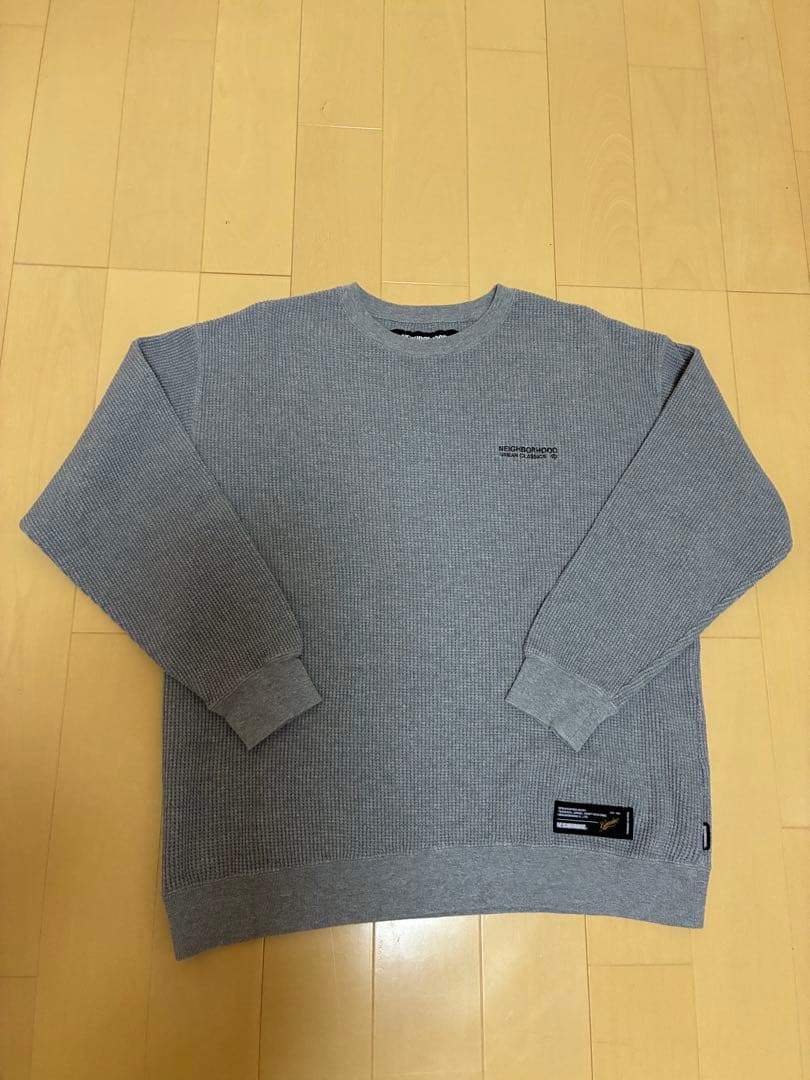 トップス NEIGHBORHOOD WAFFLE CREWNECK 25AW