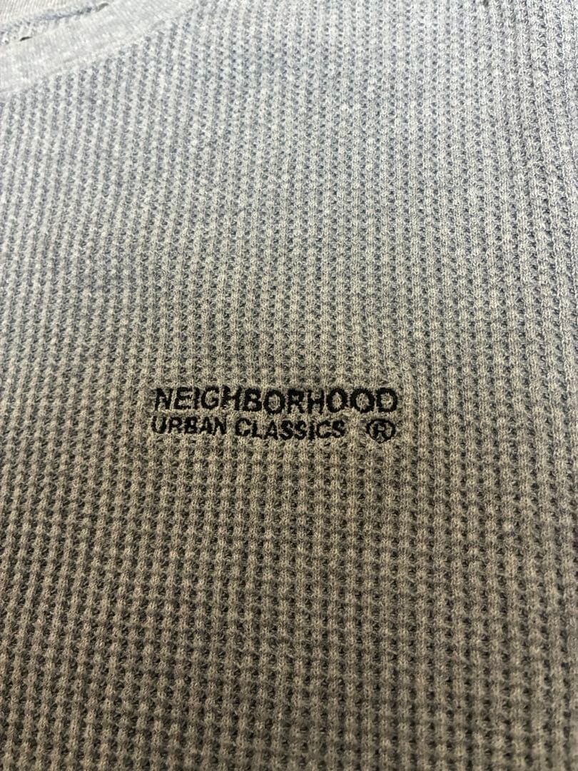 トップス NEIGHBORHOOD WAFFLE CREWNECK 25AW