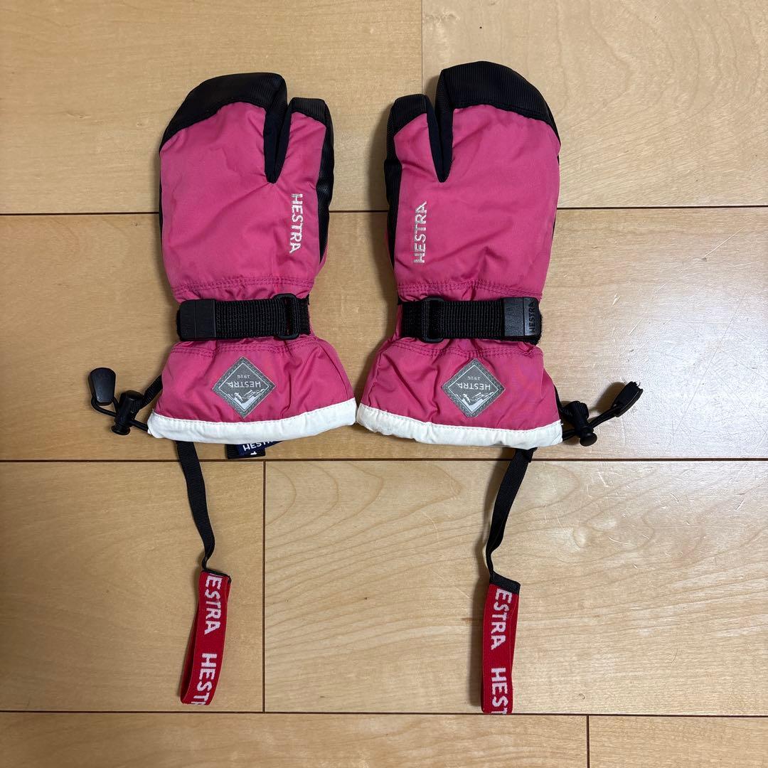 Burtonスキーウェアセット(ジュニア140cm)＋ヘストラグローブ