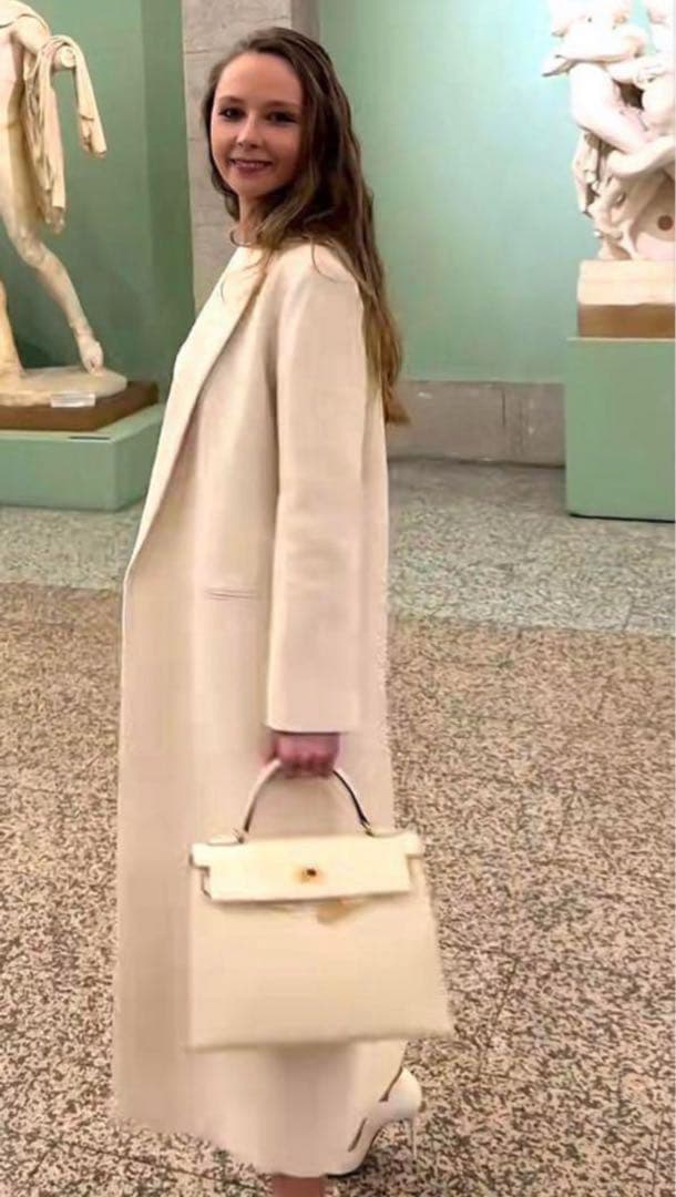 新品ZARA 定価22,990円 ウールブレンド ロングコートM ラスト1点♪