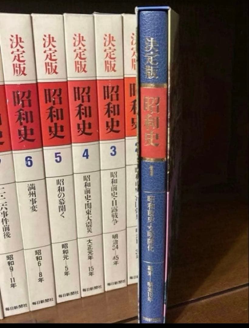 決定版　日本史　全20巻　毎日新聞社