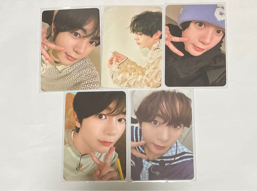 NCT WISH リョウ qq music 1-5星5枚セット nctwish