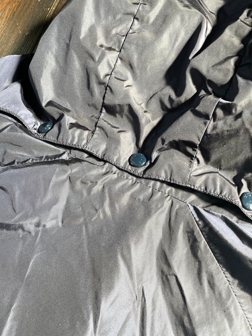 Moncler ネイビーフリルコート　キッズ12