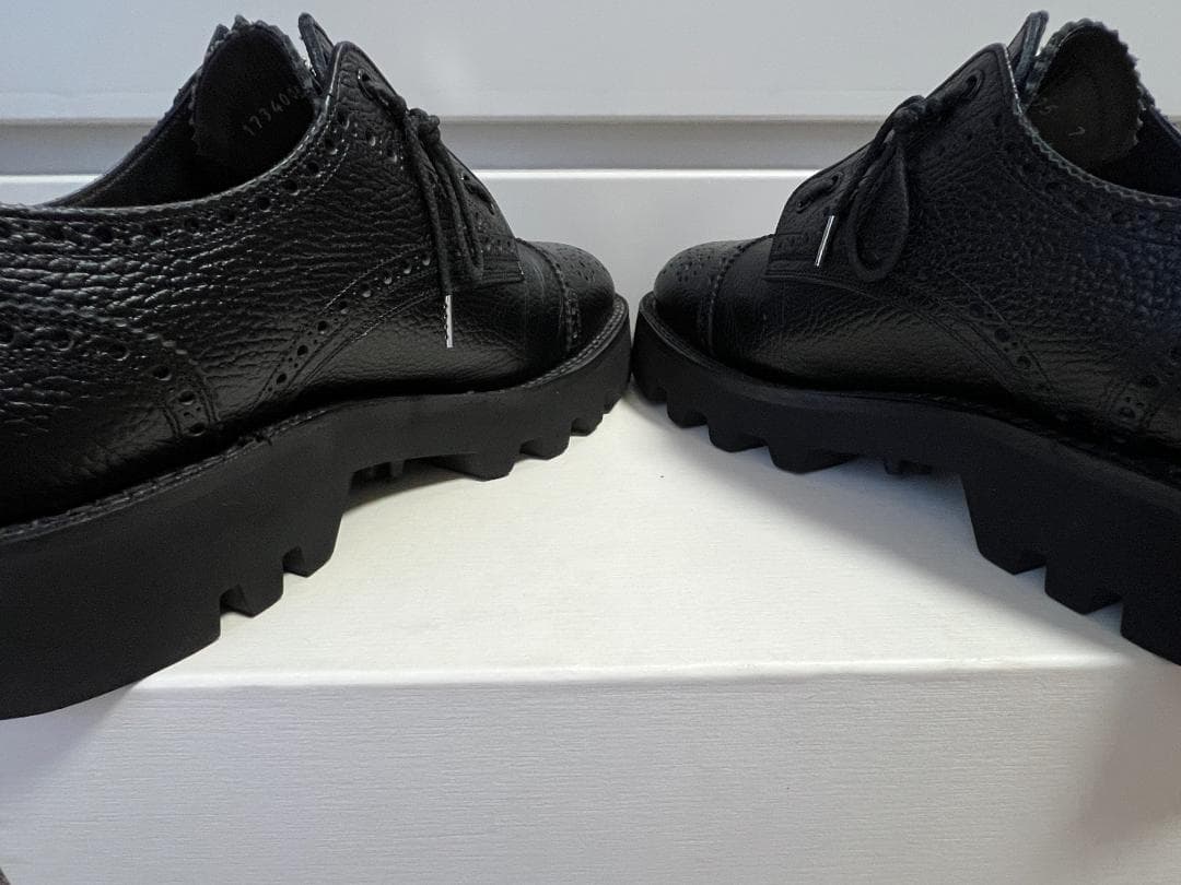 74800円フットザコーチャー美品25cm黒RESISTANCEメンズシューズ