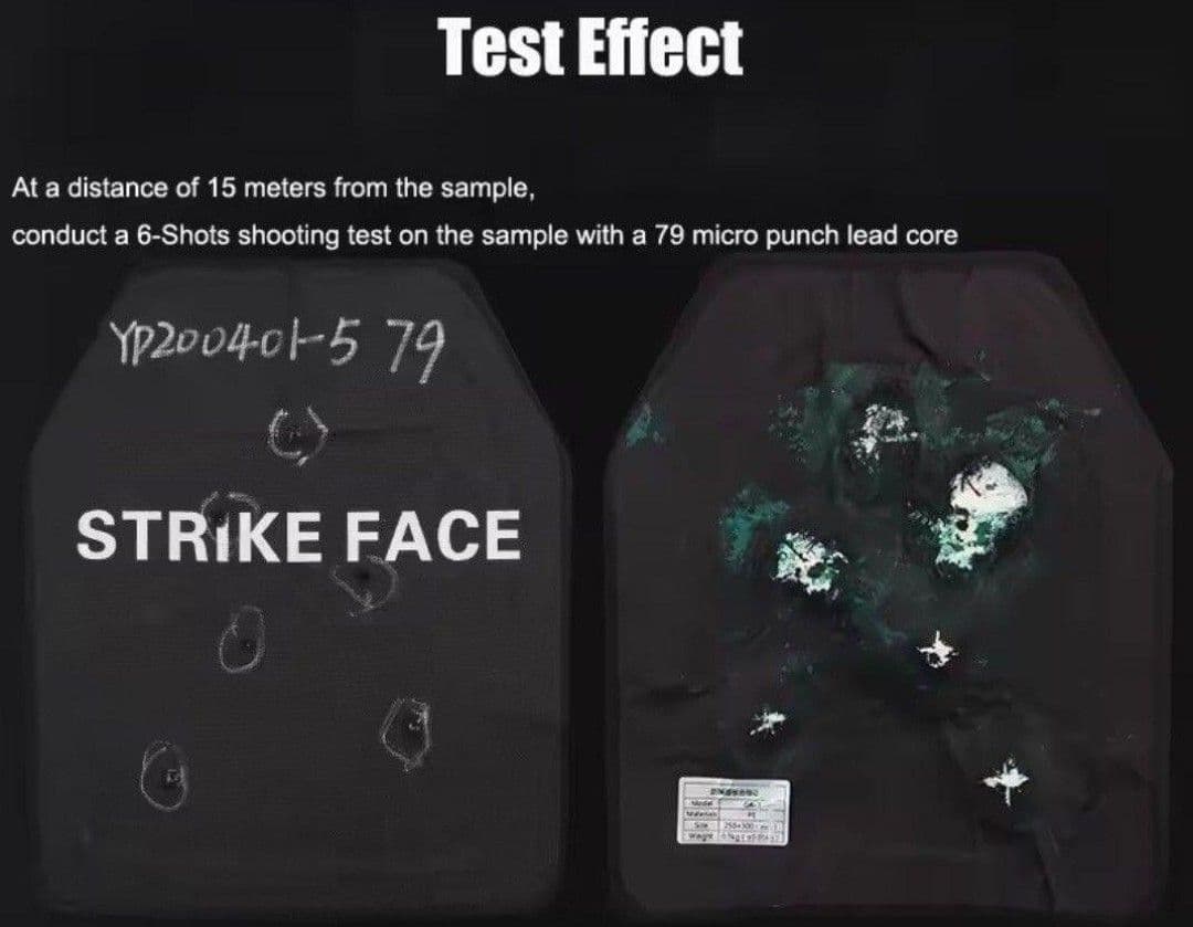 NIJ-ⅢA レベル3A 防弾プレート 2枚セット