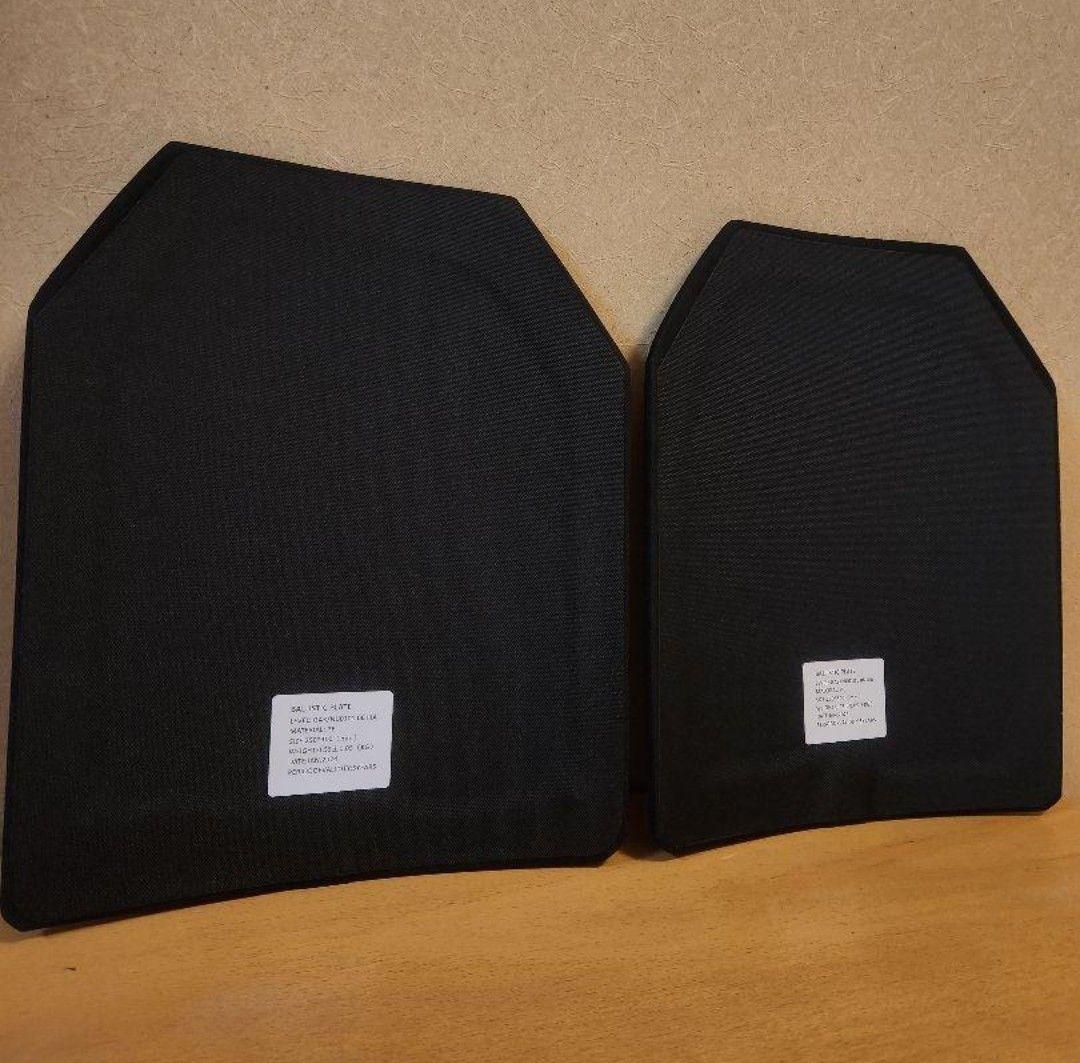 NIJ-ⅢA レベル3A 防弾プレート 2枚セット