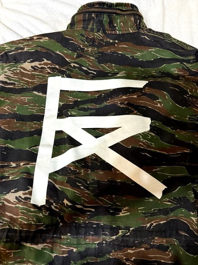 WTAPS M-65 17SS タイガーカモ 反 ミリタリージャケット 迷彩