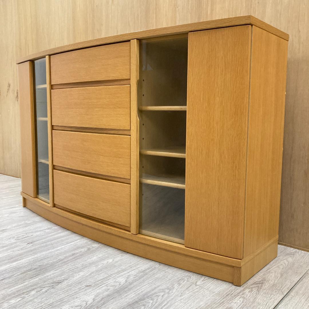 サイドボード　キャビネット　4段引き出し　収納　テレビ台　150ｃｍ