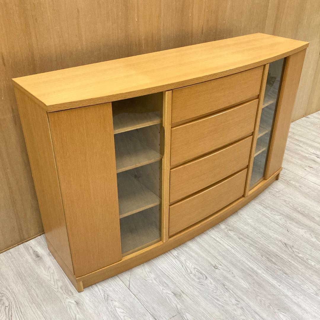 サイドボード　キャビネット　4段引き出し　収納　テレビ台　150ｃｍ