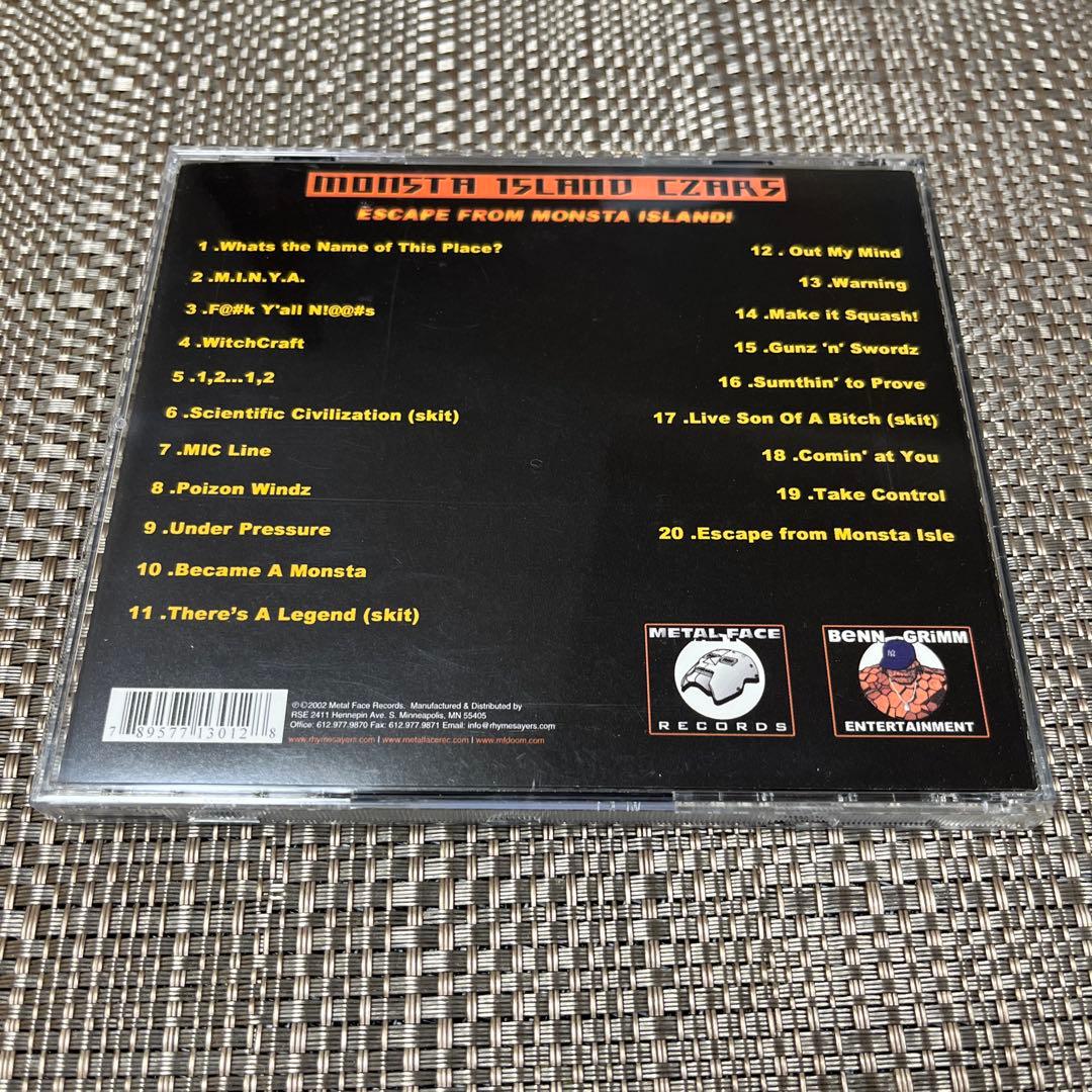 【激レアCD】ESCAPE FROM MONSTA  CZARS