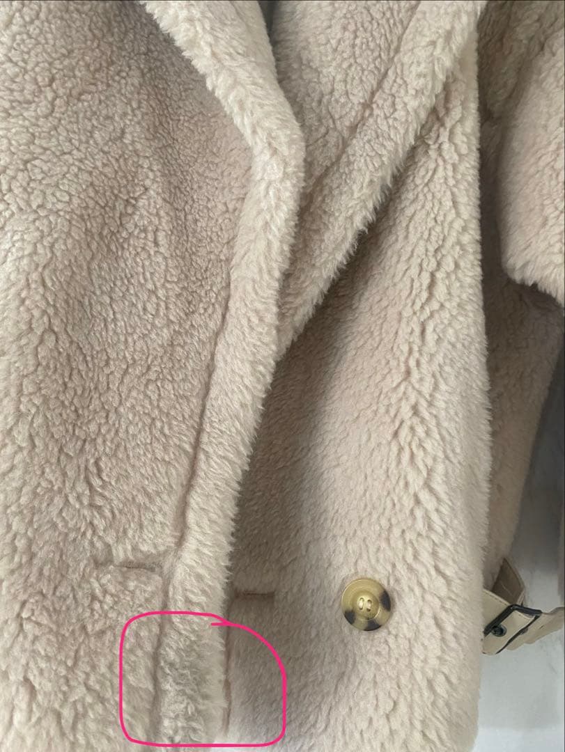 格安価格❕Rnyroom ボア テディベア ファーコート　ライトブラウン　M