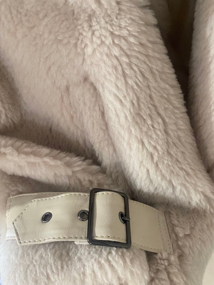 格安価格❕Rnyroom ボア テディベア ファーコート　ライトブラウン　M