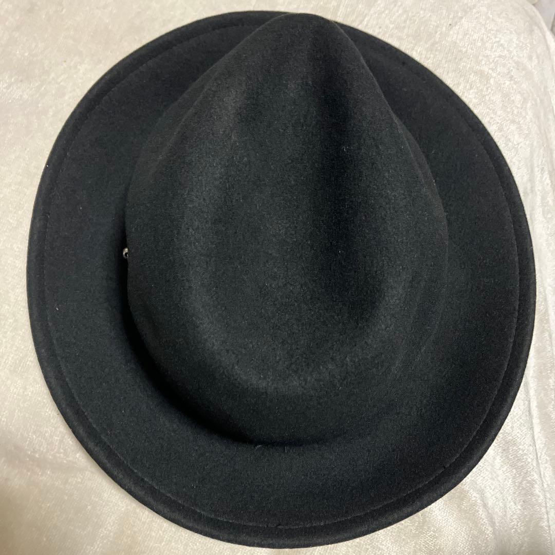 【美品】LIMI feu リミフー　リミヤマモト ウールフェルトハット