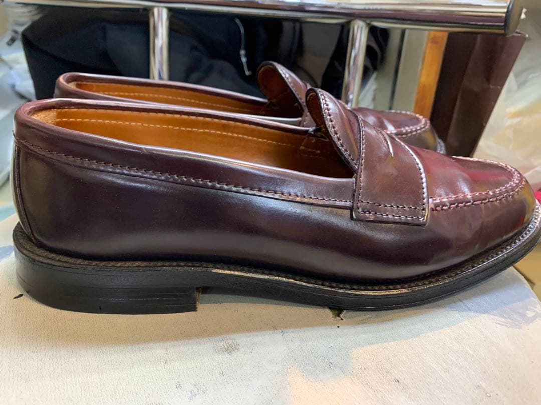 K*K様 オールデン コードバン　ローファー　986 71/2D Alde