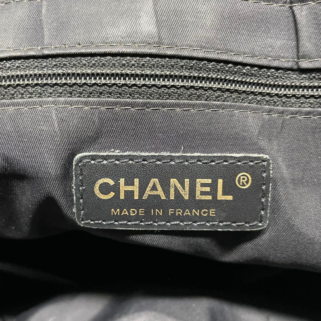 ナ*ョ様 CHANEL ブラック ニュートラベルラインMM トートバッグ