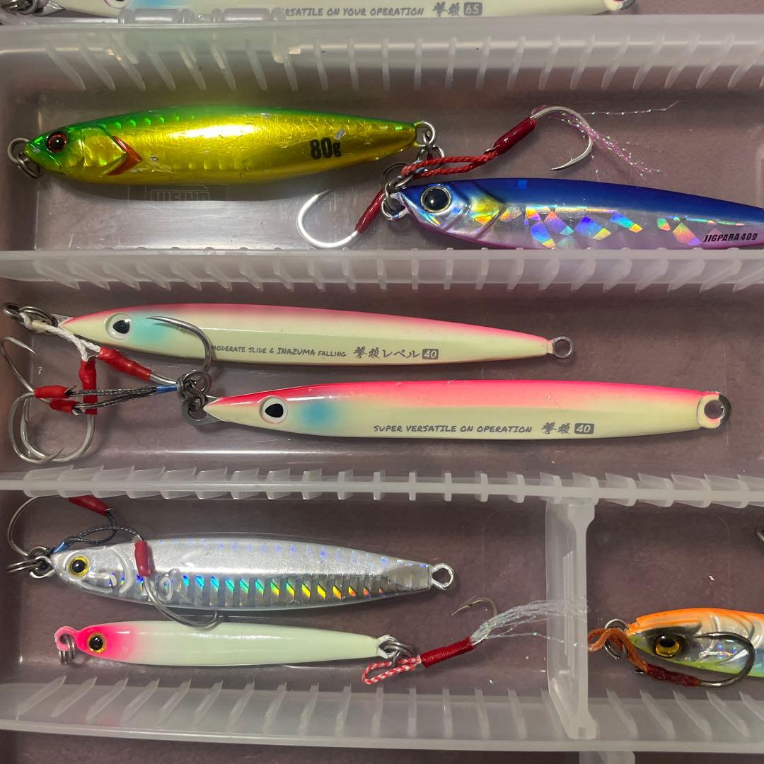 ★引退セット　メタルジグ 20個セット 撃投レベル　 撃投ストライク