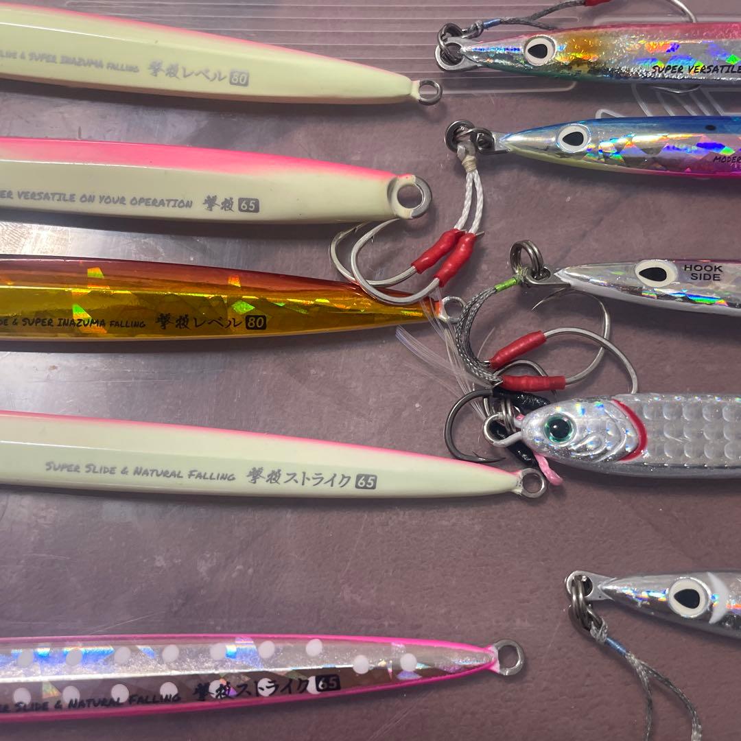 ★引退セット　メタルジグ 20個セット 撃投レベル　 撃投ストライク