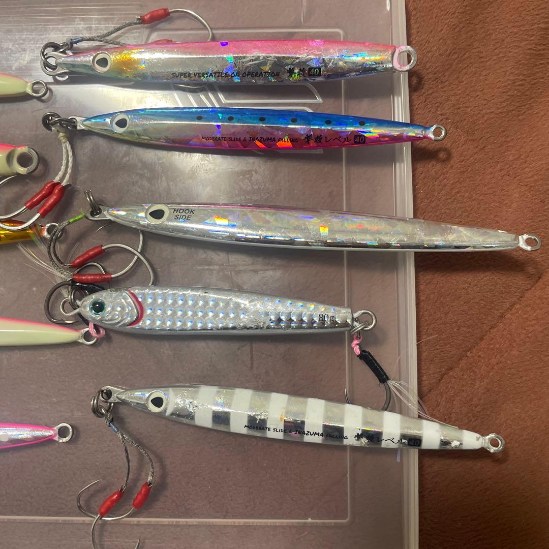 ★引退セット　メタルジグ 20個セット 撃投レベル　 撃投ストライク