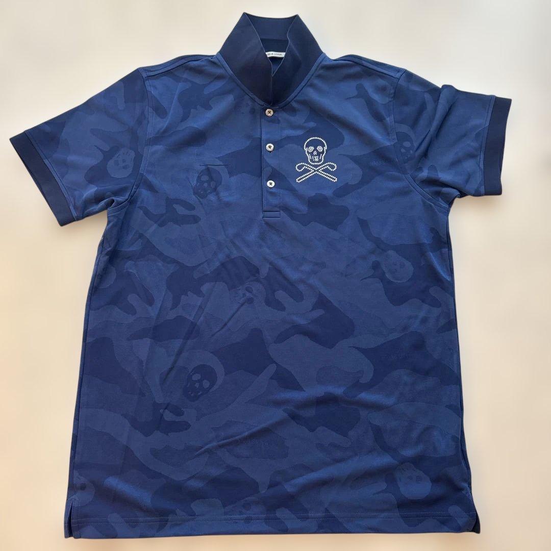 MARK & LONA ネイビーシャツ サイズ50