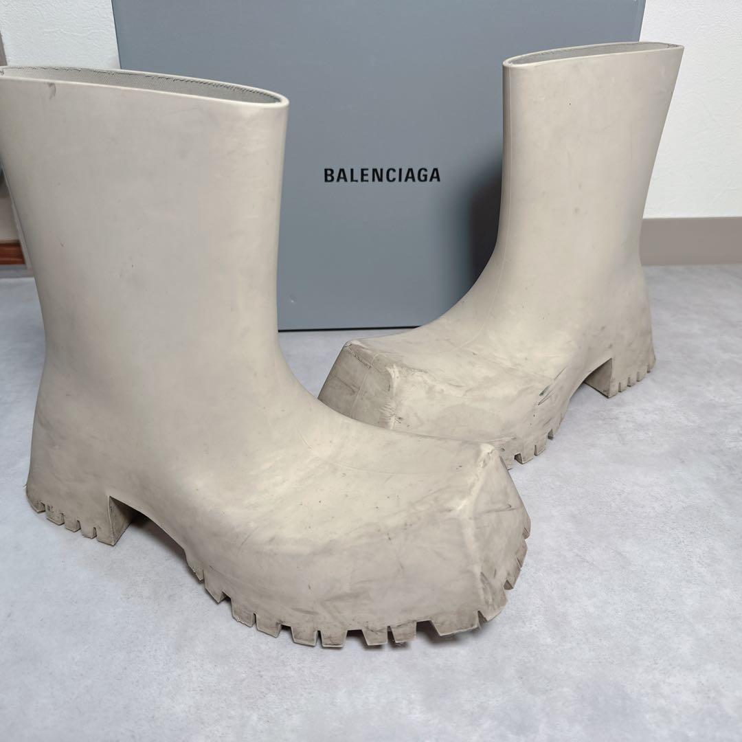 Balenciaga trooper boots トルーパー　ラバーブーツ