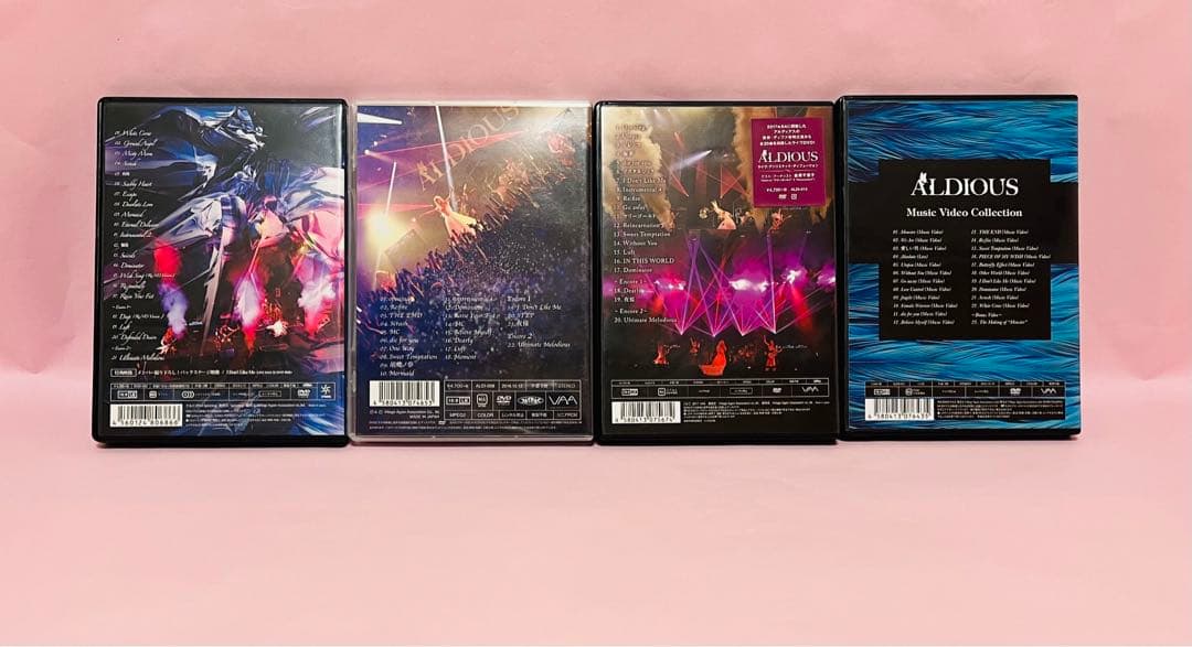 ALDIOUS アルディアス　DVD 4枚set