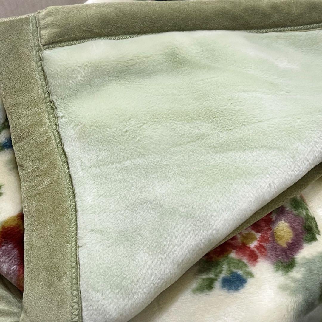 レア【新品】サンダーソン Sanderson アクリルマイヤー毛布 毛布 西川