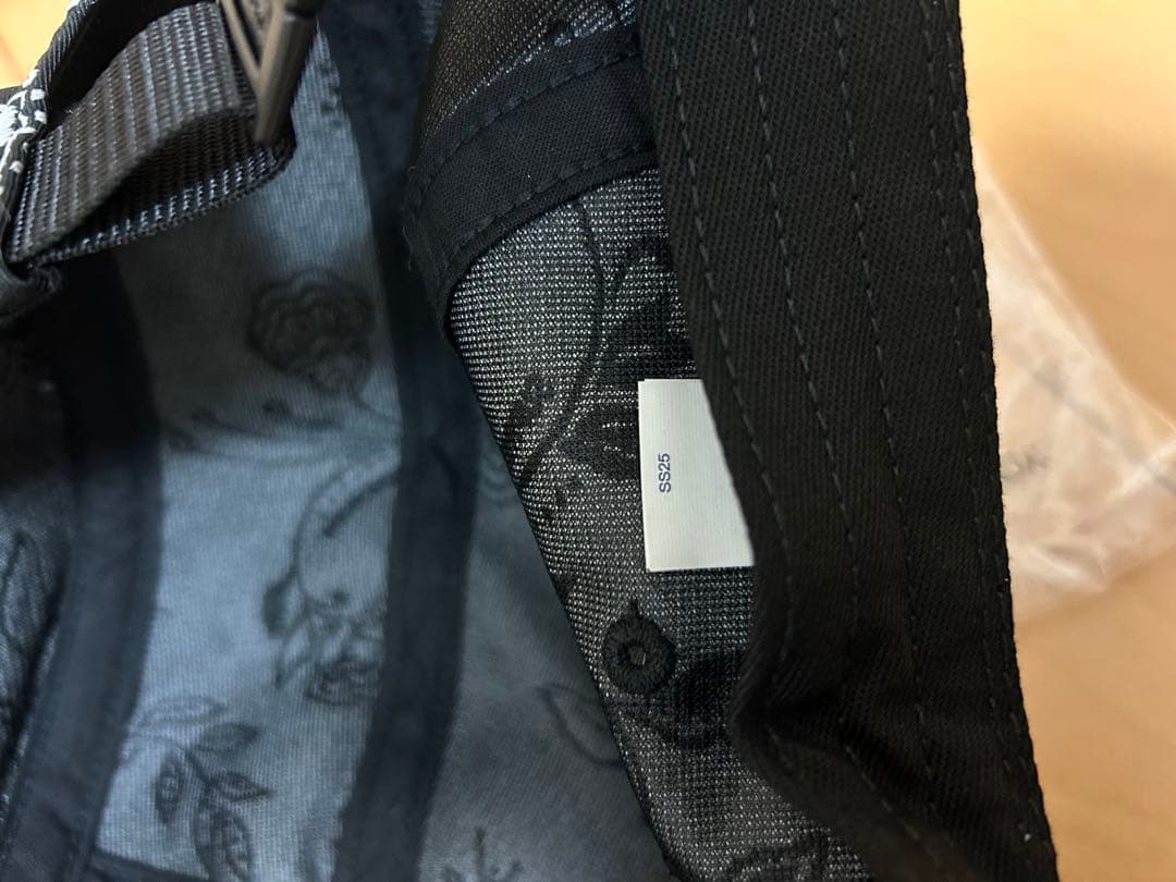 帽子 Supreme Floral Jacquard Camp Cap black