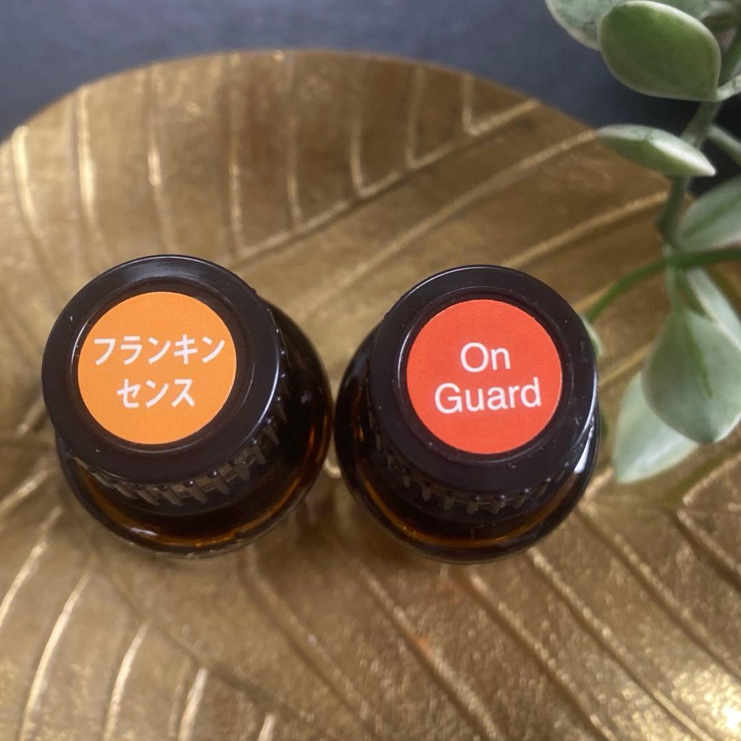【新品 未開封】doTERRA ドテラ フランキンセンス、オンガード２本セット
