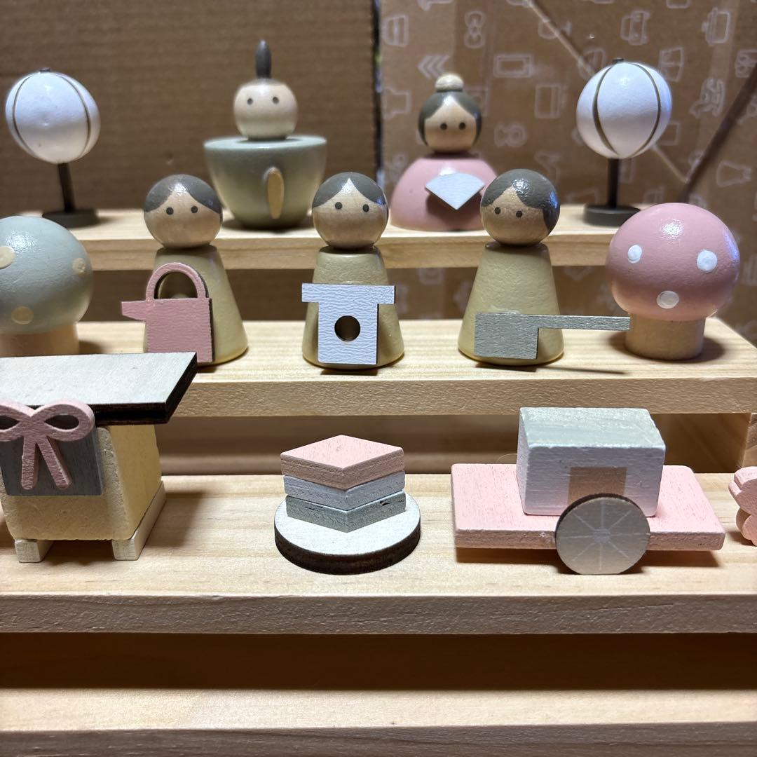 サリュ　収納できる雛人形セット