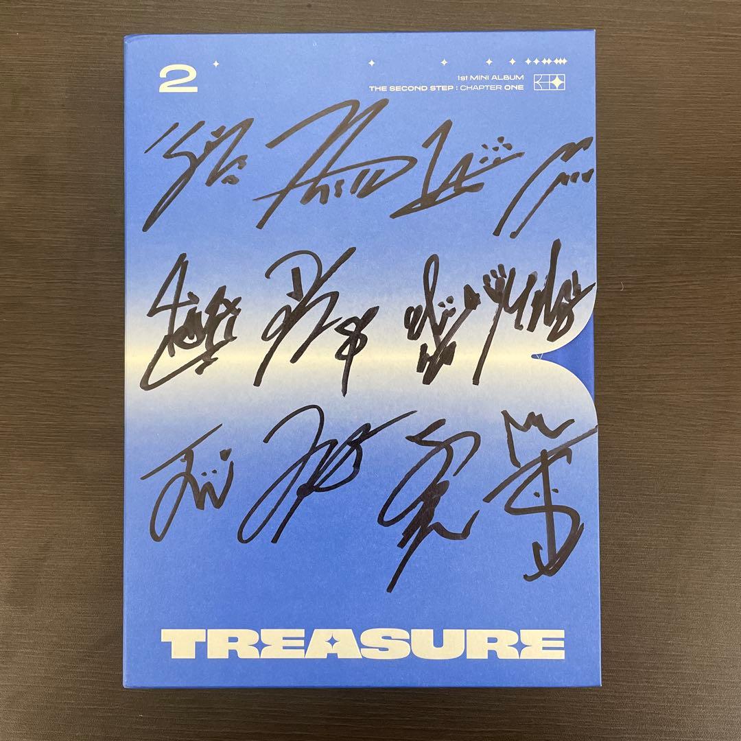 TREASURE 直筆サイン・メッセージ入りアルバム
