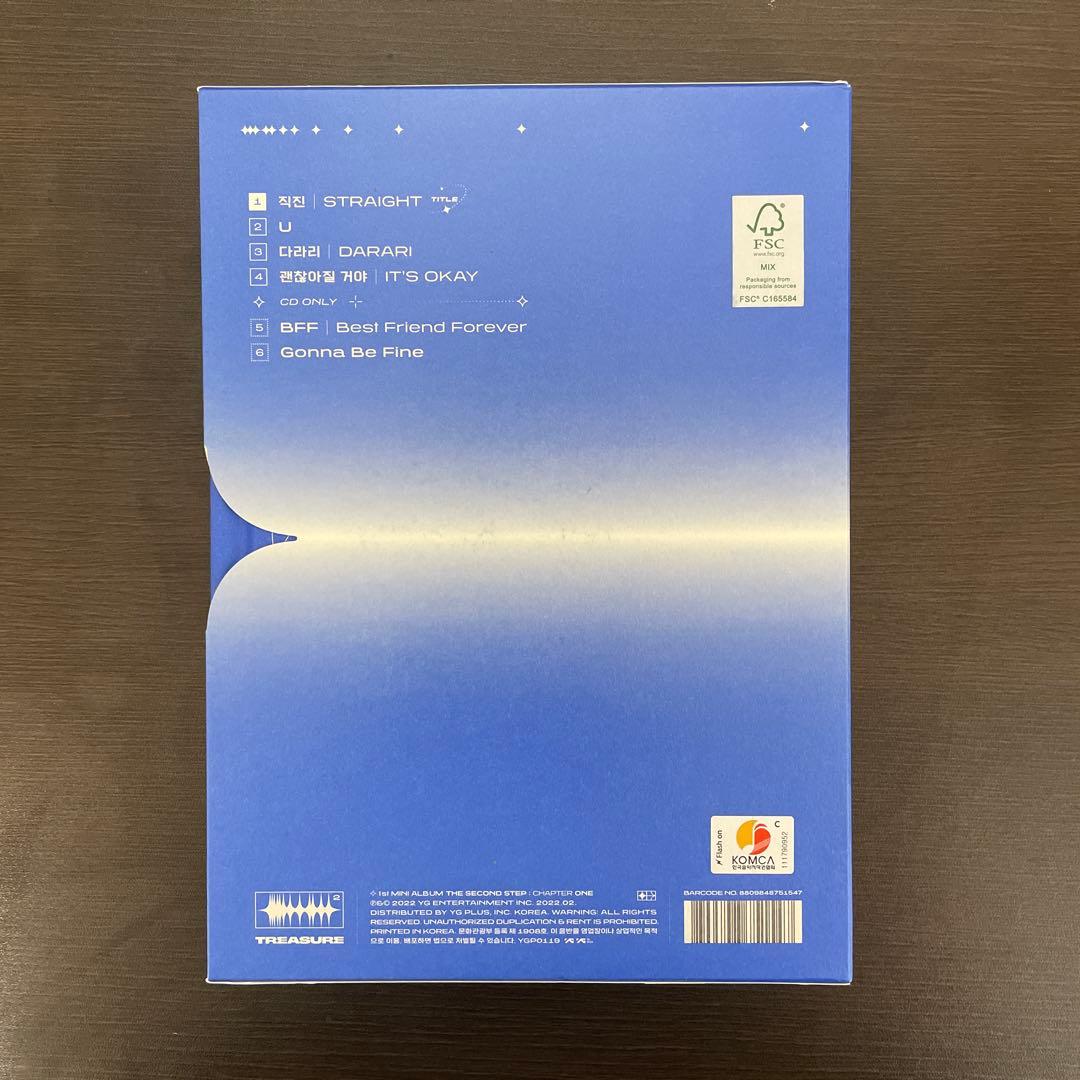 TREASURE 直筆サイン・メッセージ入りアルバム