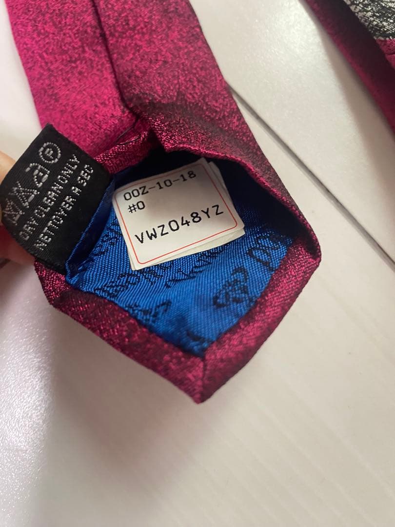 vivienne westwood MAN ネクタイ　オーブ　orb イタリア製