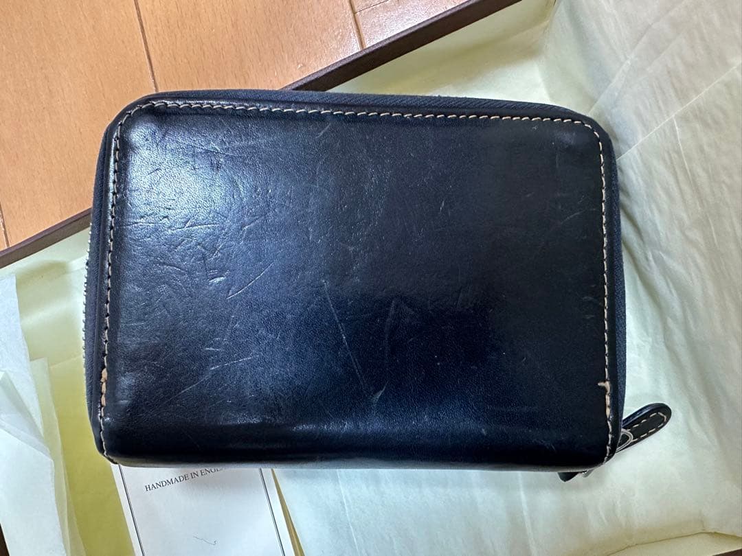 ホワイトハウスコックス　 レザー　財布　S1957 SADDLE LEATHER