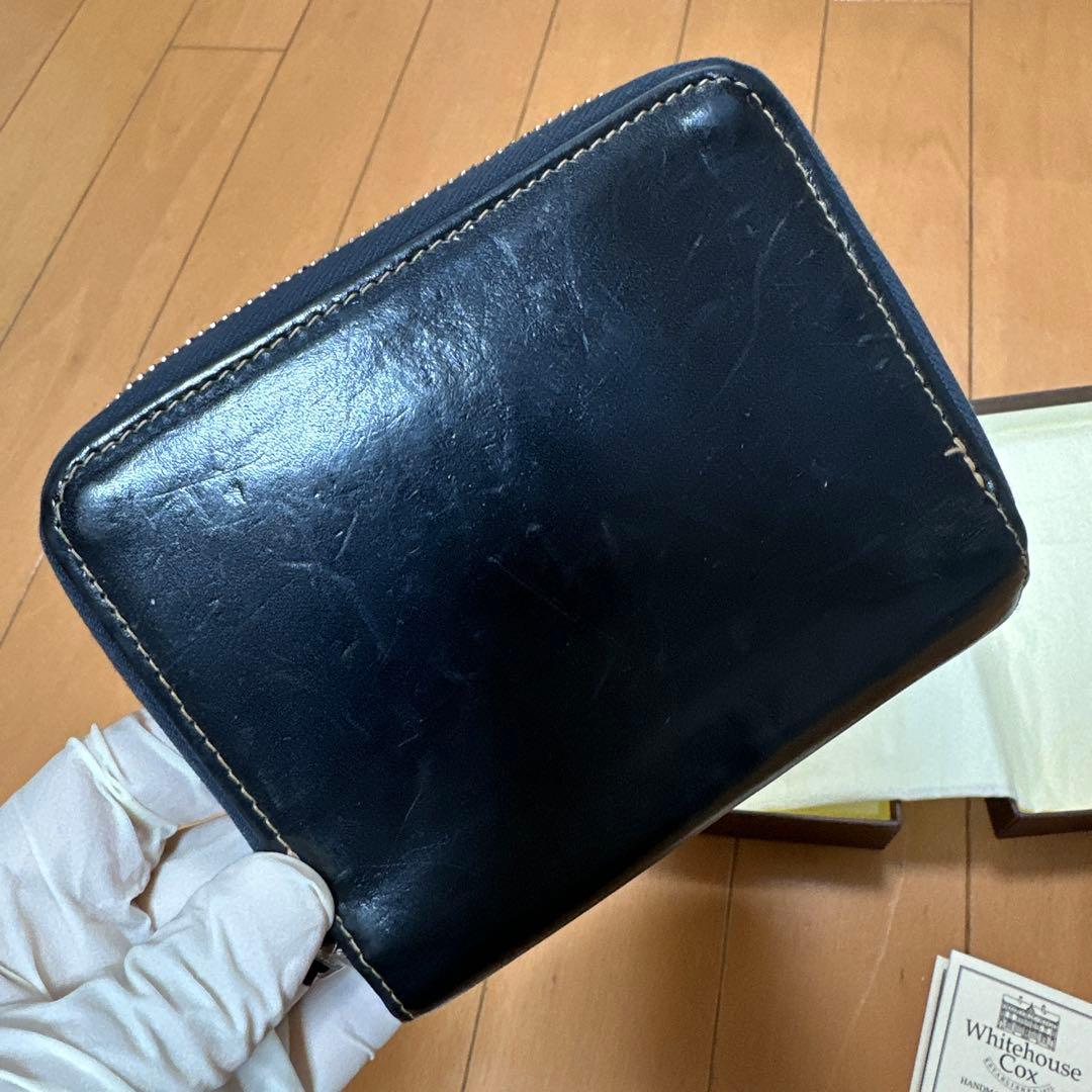 ホワイトハウスコックス　 レザー　財布　S1957 SADDLE LEATHER