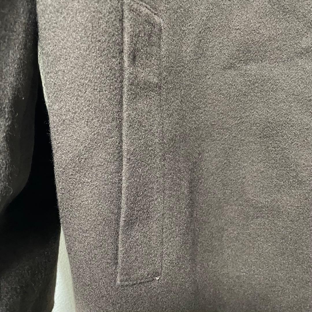 【極上の肌触り】ファーロングコート カシミヤ100 ミンク タグ付き Aライン