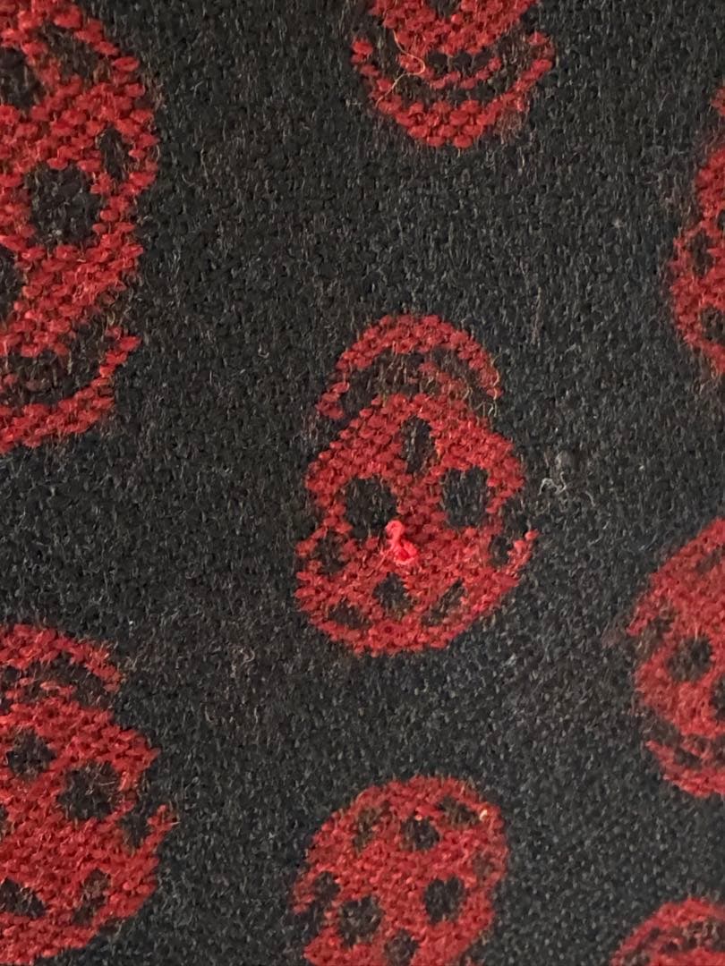 アレキサンダーマックイーン スカル マフラー