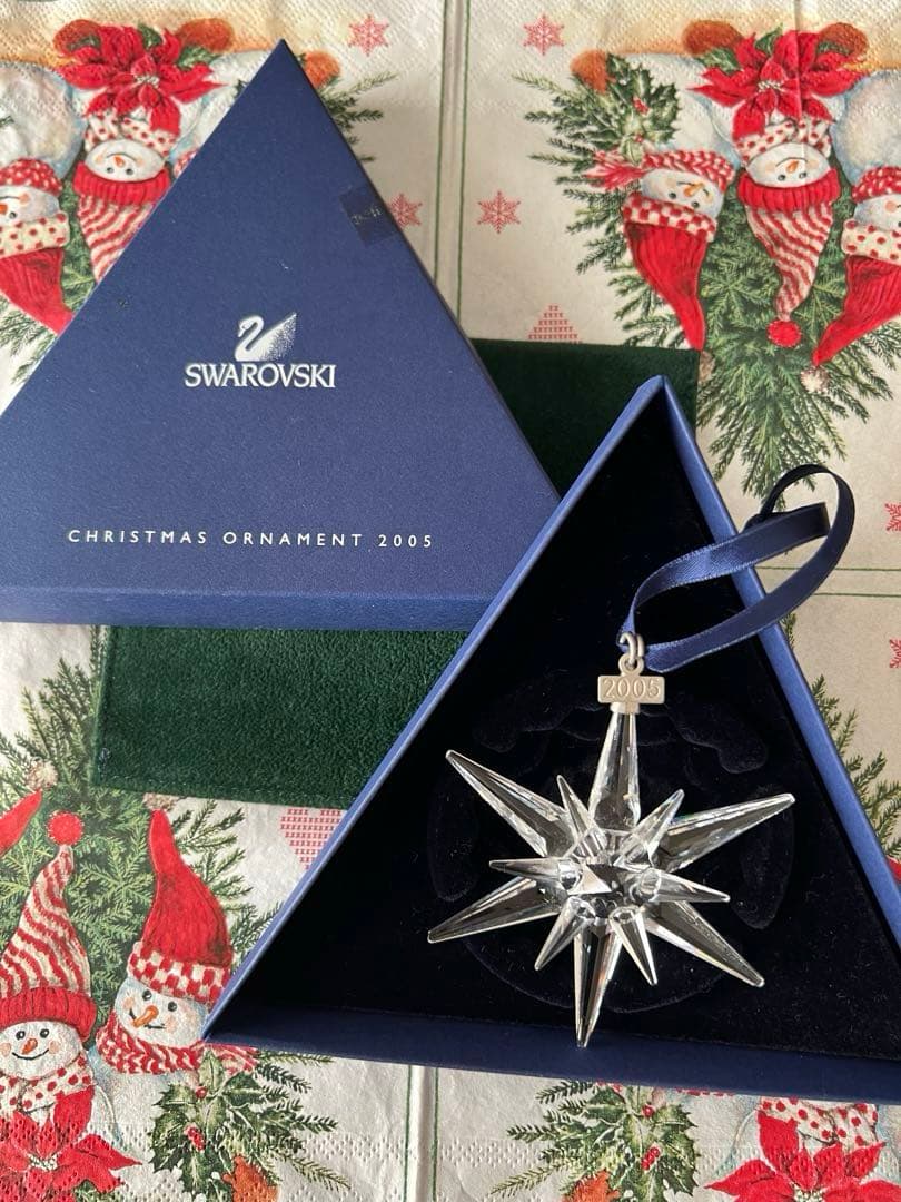 Swarovski クリスマスオーナメント 2005
