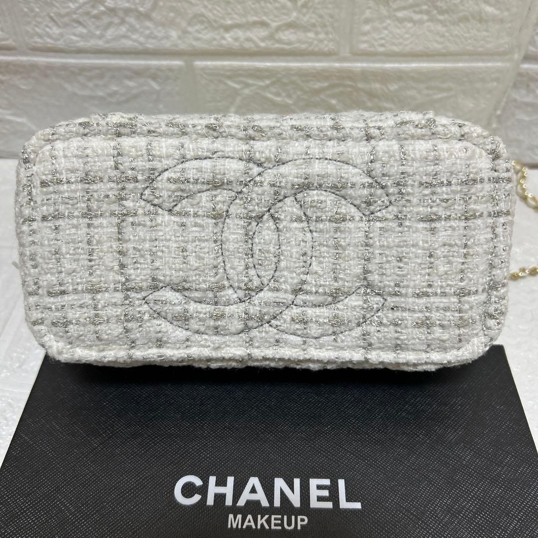 CHANELノベルティ ショルダーバッグ バニティ ツイード